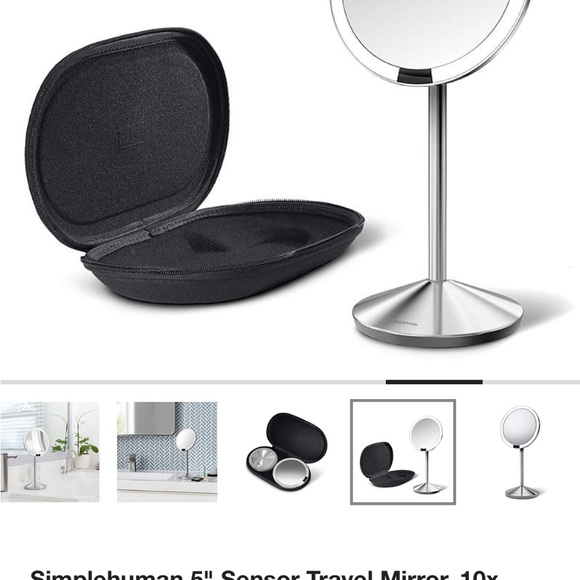 Simplehuman Silver Sensor Mirror - Picture 3 of 4
